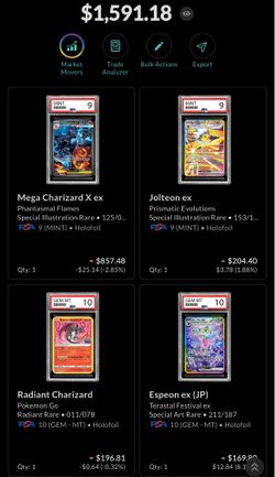 PSA Slabs for Trade