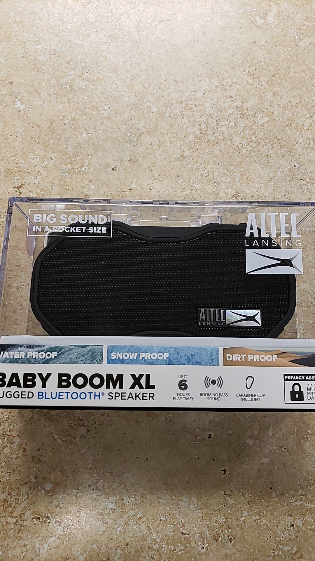 NEW Altec Lansing Baby Boom XL Bluetooth Speaker