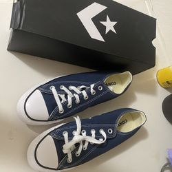 Converse Unisex Chuck Taylor All Star Ox Low Top Navy Sneakers shoes