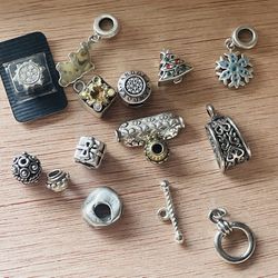 Sterling Silver Charms And Pendants 