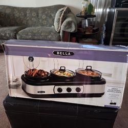 Bella Triple Slow Cooker