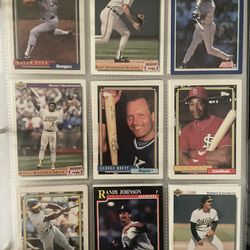 500+ Baseball Cards 