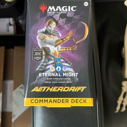 Magic The Gathering Eternal Might Commander Deck Sealed Mint Condition