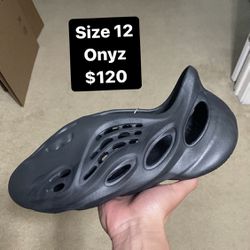 Size 12 - Adidas Yeezy Foam Runner Onyx 
