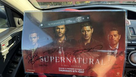 Supernatural Cw Autograph