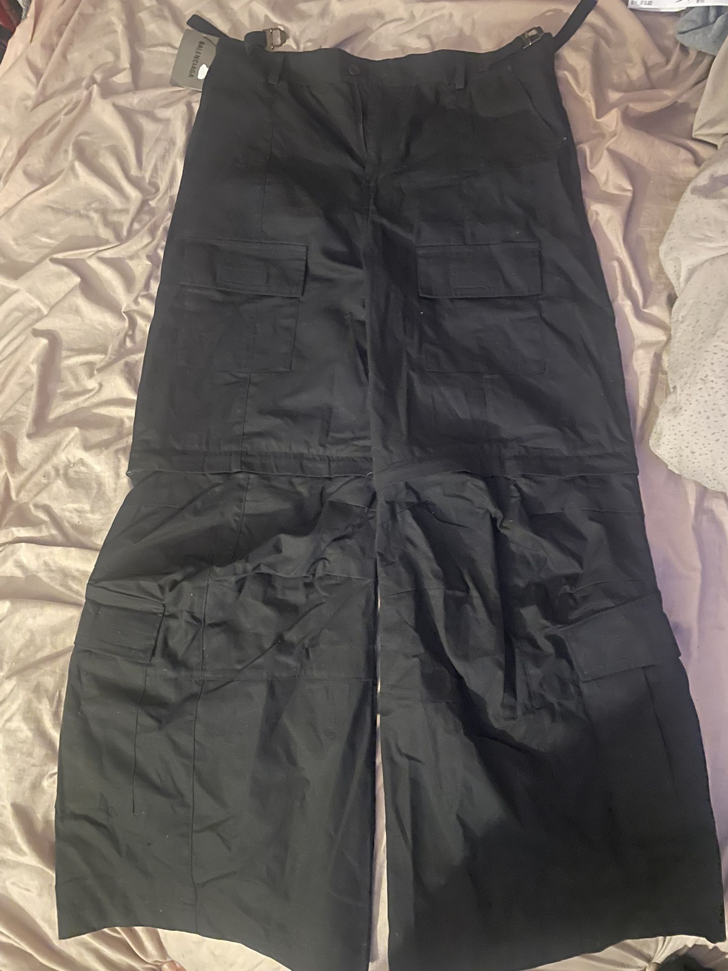 Balenciaga Black Cargos Brand New