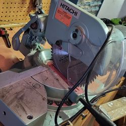 Hitachi compound mitre saw 10 inch