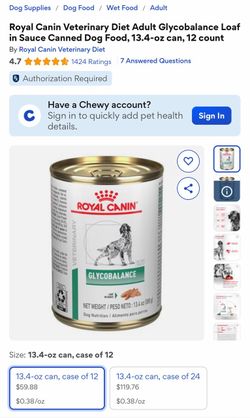 Royal Canine can food