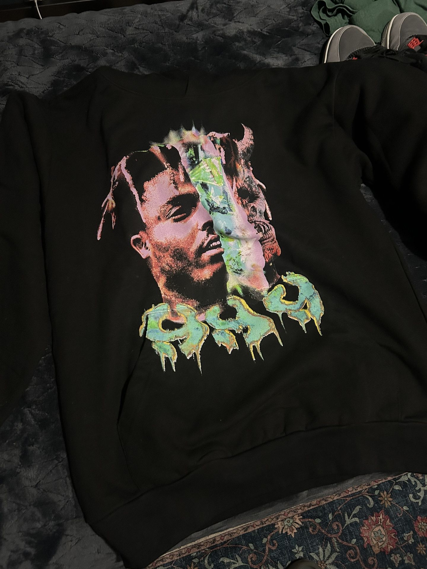 Vlone Juice Wrld Hoodie Size L