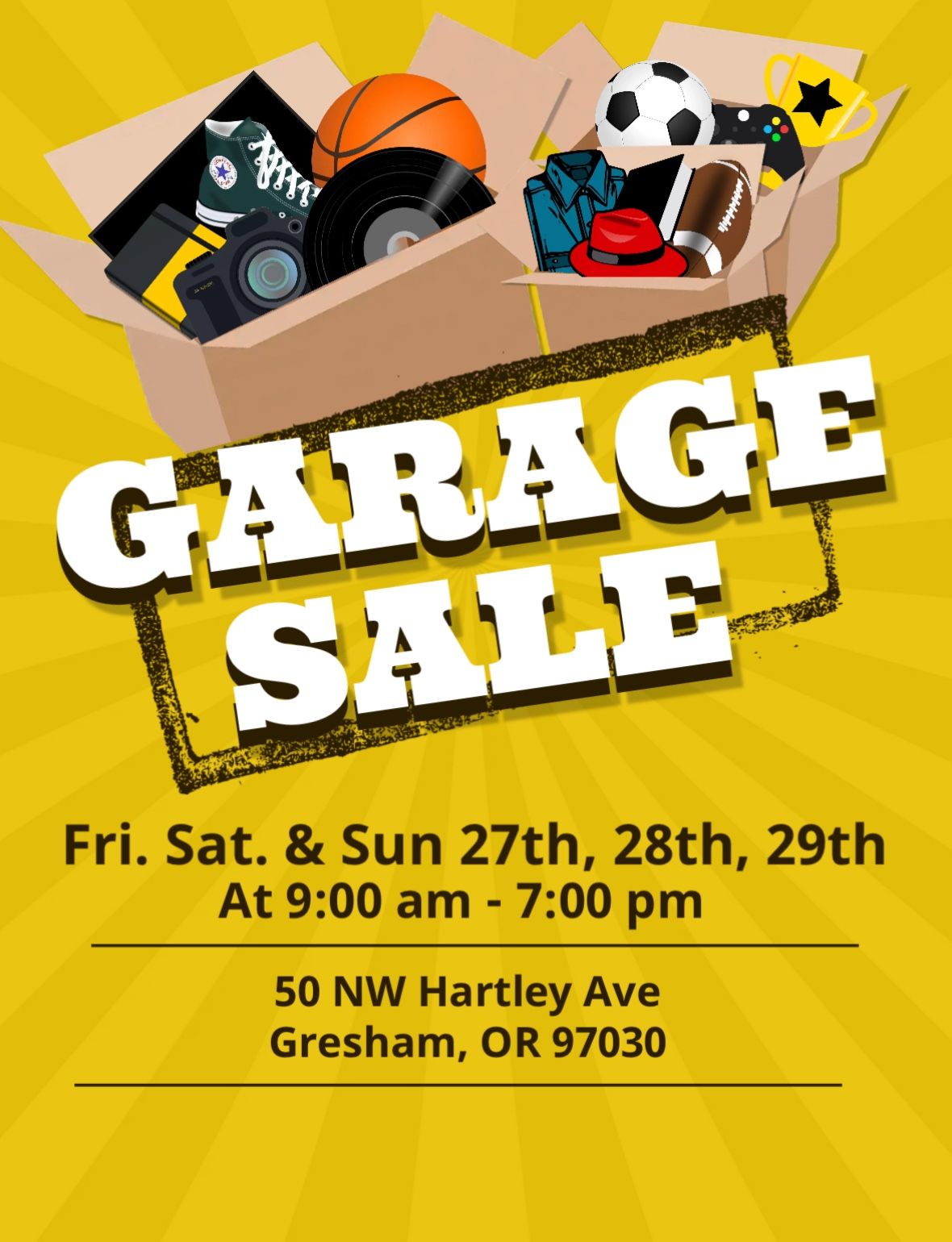 Garage Sale