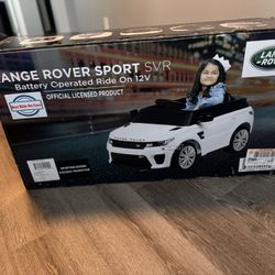 Brand New Range Rover Sport SVR 12V Ride-On Car – Licensed Land Rover
