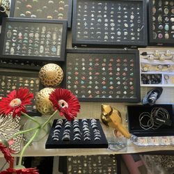 Costume Jewelry Lot For Sale Over 2000 Rings
