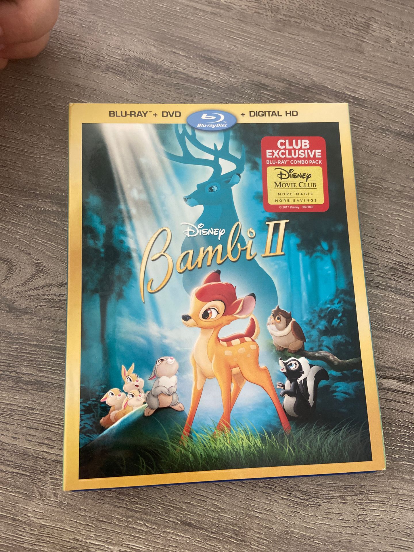 Disney Bambi 2 Blu-ray DVD