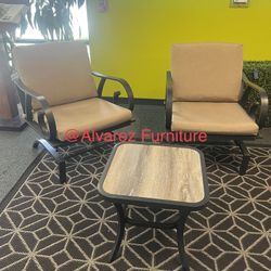 Patio Furniture Outdoor Chairs With Table