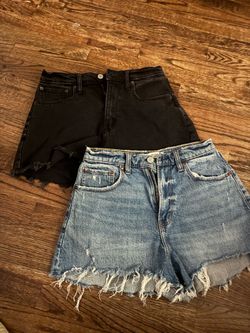 Abercrombie And Fitch denim shorts size 28/6 curve love