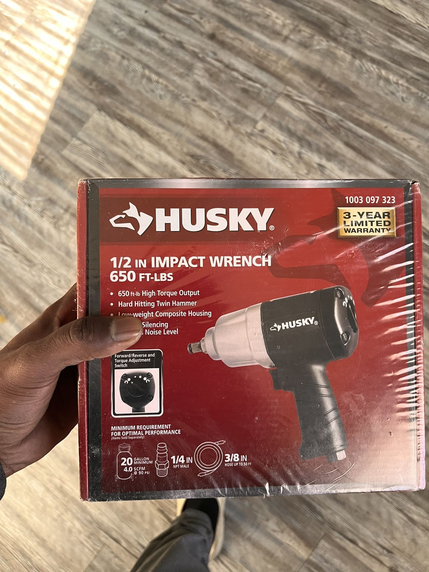 Husky 1/2 Inch Impact Wrench
