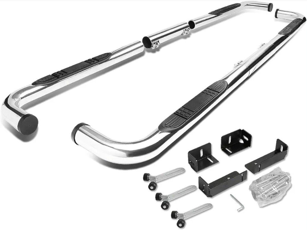 99-11 Chevrolet Silverado Gmc Sierra Suburban Tahoe Yukon Dodge Ram Side Steps Running Boards Step Bar Nerf Bar Estribos Chevy