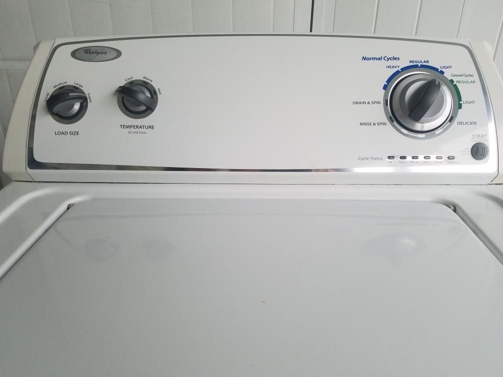 Washer and dryer