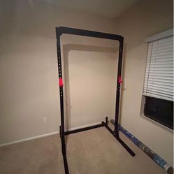 Portable Squat Rack With Barbell