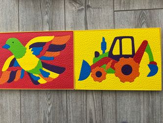 2 Soft Foam Puzzles