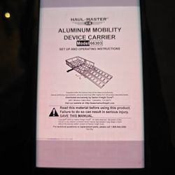 Haulmaster aluminum cargo carrier