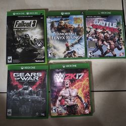 Xbox One Games $10 Each 