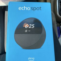 Amazon Echo Spot Smart Clock with Alexa