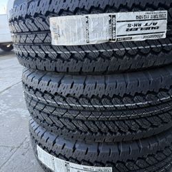 LT265/70R17 4 new tires Bridgestone Dueler A/T