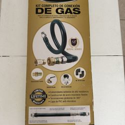 Krowne M5048K Royal Series Moveable Gas Connection Kit Complete. 