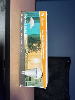Daily use and emergency back up light bulbs