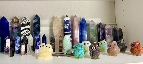 Crystals and crystal owls