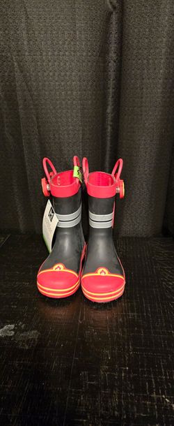 Members Mark Kids/Toddlers Boys Fire Fighter Rain Boots