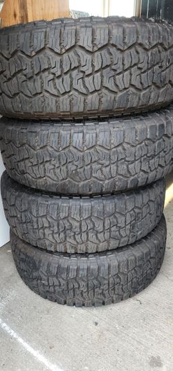 1 month old Rough Master tires $500.