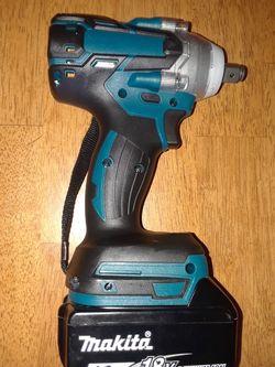 Tool only Makita compatible 18 volt very high torque impact driver accepts quarter inch and 1/2 in Drive