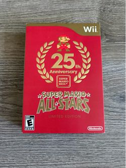 Sealed Super Mario All-Stars 25th Anniversary Nintendo Wii