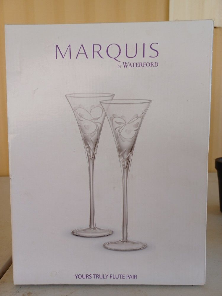 Marquis by Waterford Champagne Flutes