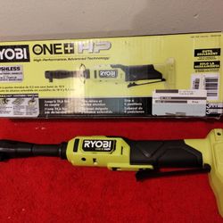 18 Volt Ryobi Brushless 3/8 Extended Ratchet Tool Only $130