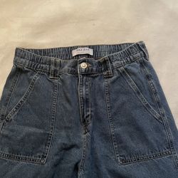 Wax Jean Collection Blue Cargo Jeans 