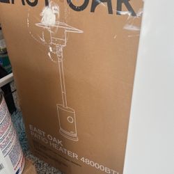 EAST OAK 50,000 BTU Patio Heater for Outdoor Use