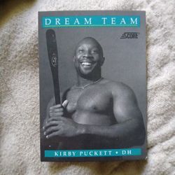 Score Dream Team Kirby Puckett Baseball Card