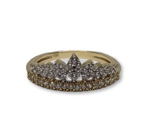New Princess Ring in Gold for Women 10K WCR0033