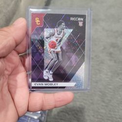 Evan Mobley  Draft Pick Rookie Recon Pulsar Basketball Card 