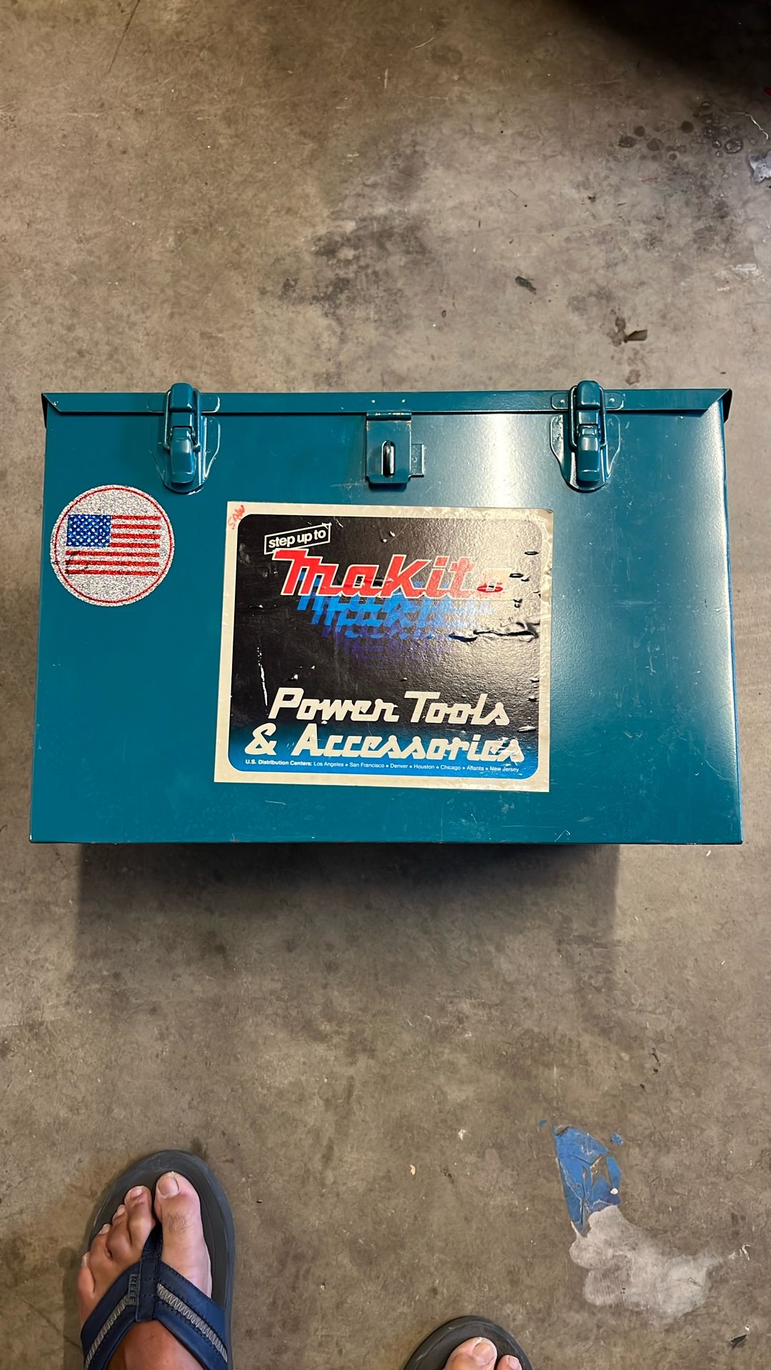 Classic Makita Tools And Toolbox