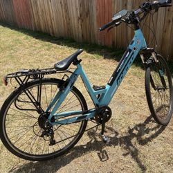 Two electric bicycles