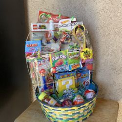 SUPER MARIOS BROS EASTER BASKET