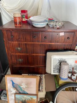 Vintage  wooden dresser
