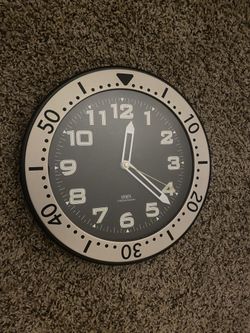 Wall Clock - Sports Chronograph