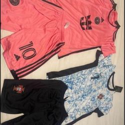 Messi Ronaldo’s Kids Uniform 