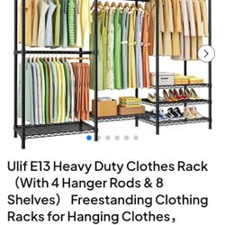 E4 clothing rack new