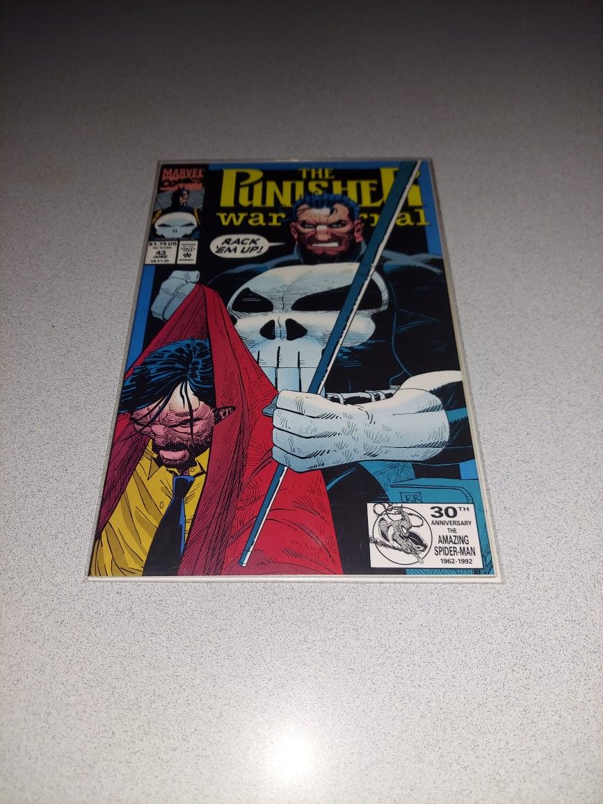 1992 THE PUNISHER WAR JOURNAL #43 COMIC BAGGED AND BOARDED